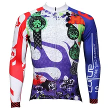 Men Bike Clothing Long Sleeve Shirts Bicycle Cycling Jersey T-shirt X369
