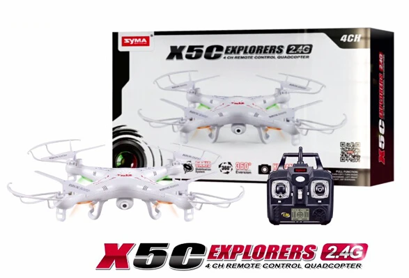 SYMA x5c обновления SYMA x5c-1 2.4 г 4ch 6 оси антенны вертолет Quadcopter Игрушечные лошадки мини Drone с Камера отслеживать доставку