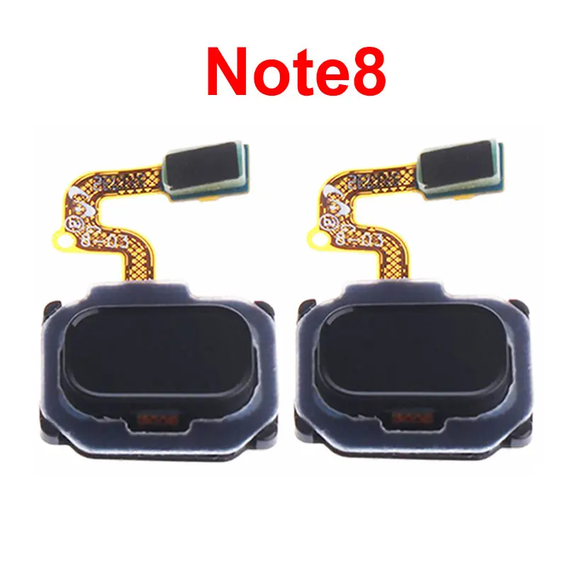 Для samsung Galaxy Note 9 N960F N960U Note 8 Кнопка Home Touch ID back датчик отпечатков пальцев гибкий кабель для клавиатуры ремонт