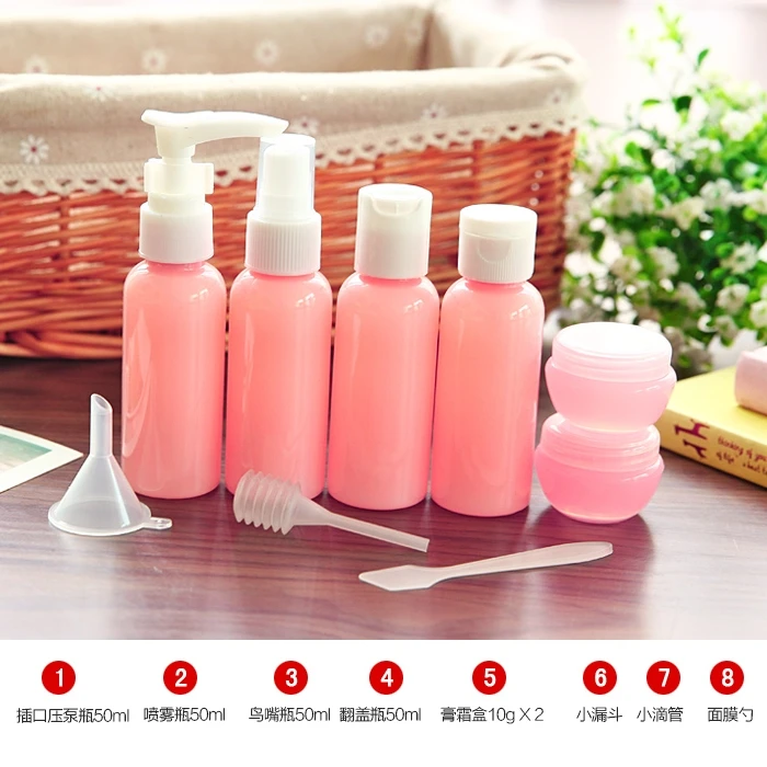 Travel bottle set mini empty aftershave bottle for women