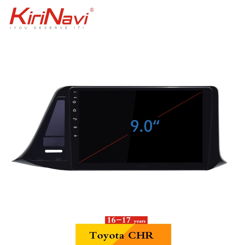 

KiriNavi 2 din 9" Touch Screen Android Car Radio For Toyota CHR 2016 2017 Multimedia GPS Navigation Player audio MP3 Bluetooth
