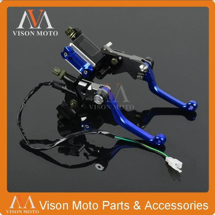 7/8" Master Cylinder Brake & Cable Clutch Perch For Yamaha YZ WR 250 450 YZF450