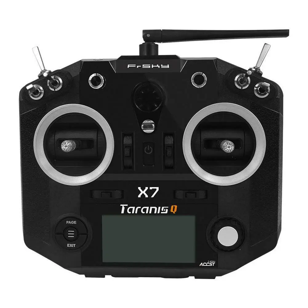 RCtown FrSky taranis Q X7 16CH передатчик пульта дистанционного Управление без приемника - Цвет: black