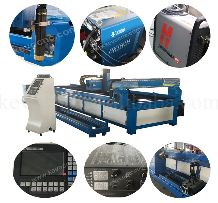Table Тип 1530 медный лист трубы cnc плазменный резак для продажи