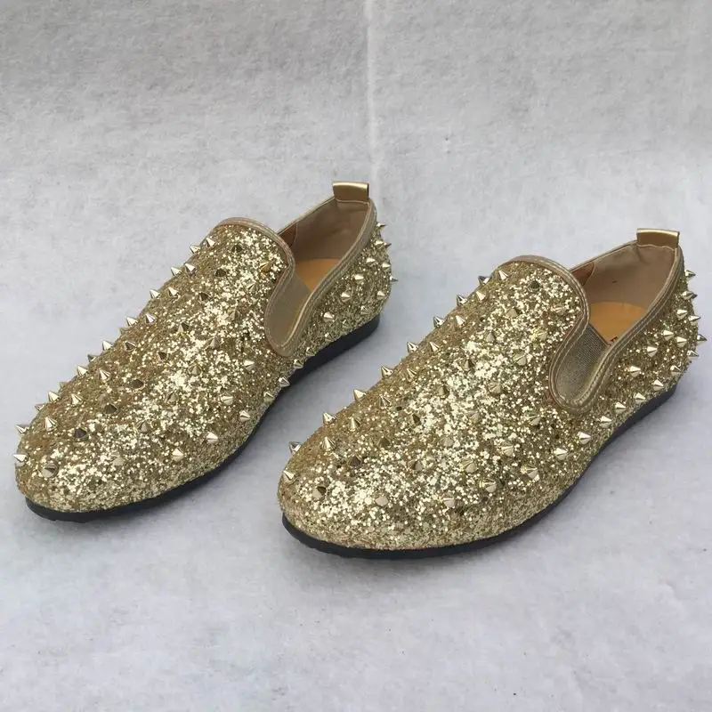 mens gold shoes for sale