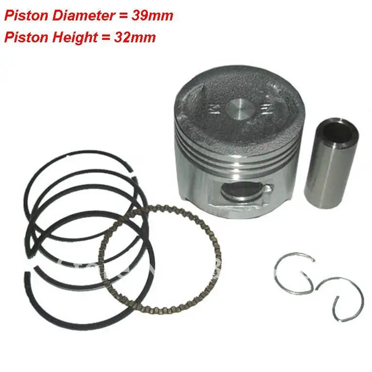 GY6 50cc Piston Set/139QMB Scooter Partsin Pistons & Rings from Automobiles & Motorcycles on