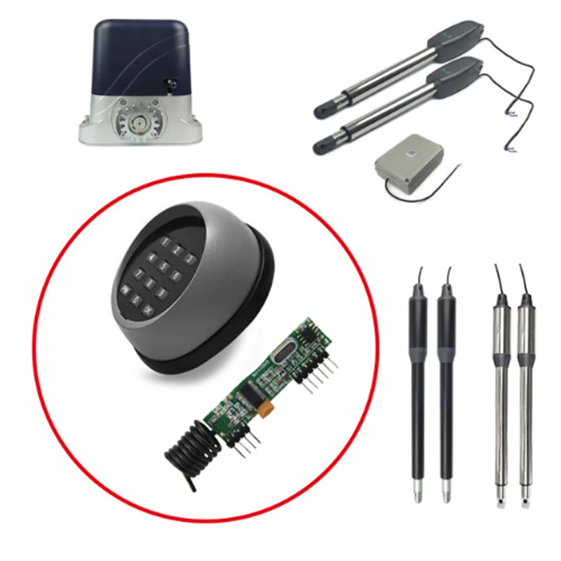 

sliding door door keypad MOTOR access control Door lock Access control wireless keyboard password switch kit for swing /