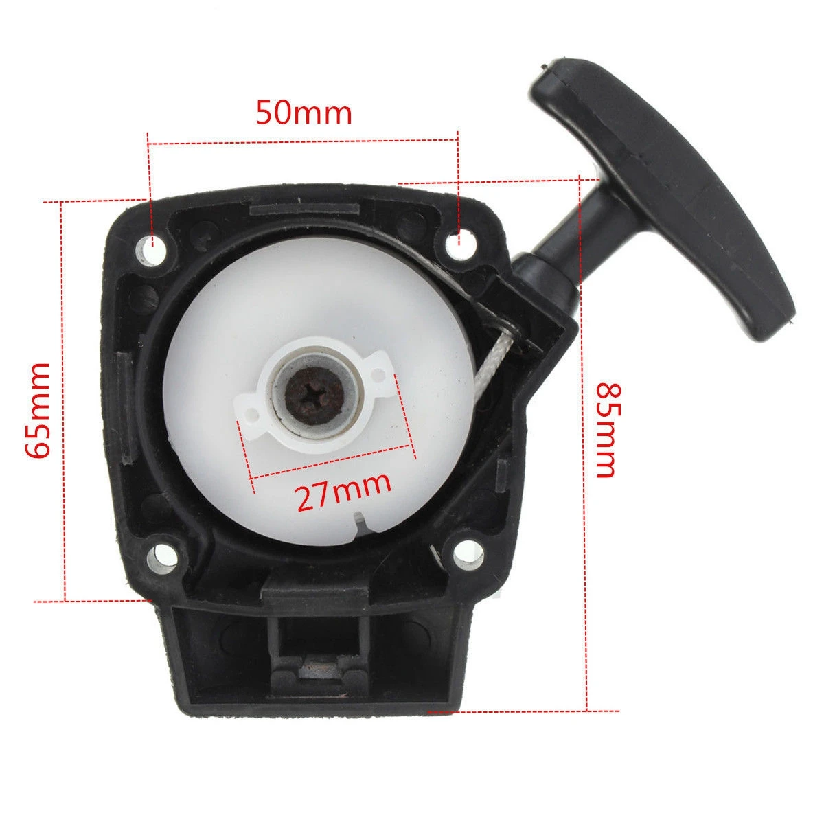 1pc 85mm  Recoil Pull Starter Assembly For Brush Cutter Strimmer Hedge Trimmer Lawnmower accessories