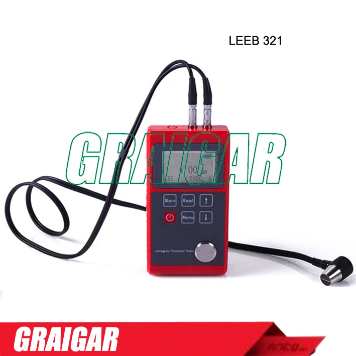 

Plastic Ultrasonic Thickness Tester Leeb321 Resolution 0.1mm
