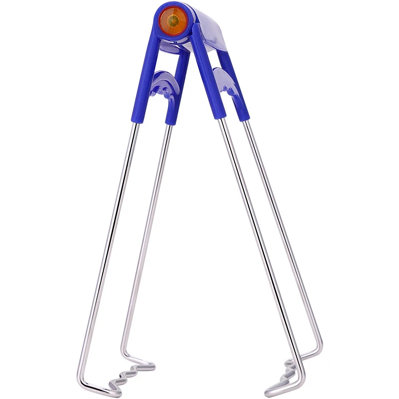 

Multifunction Stainless Steel Hot Bowl Clip Pot Dish Holder Steamer Heat Plate Tong Anti-Hot Clamp Gripper for kitchen Tools