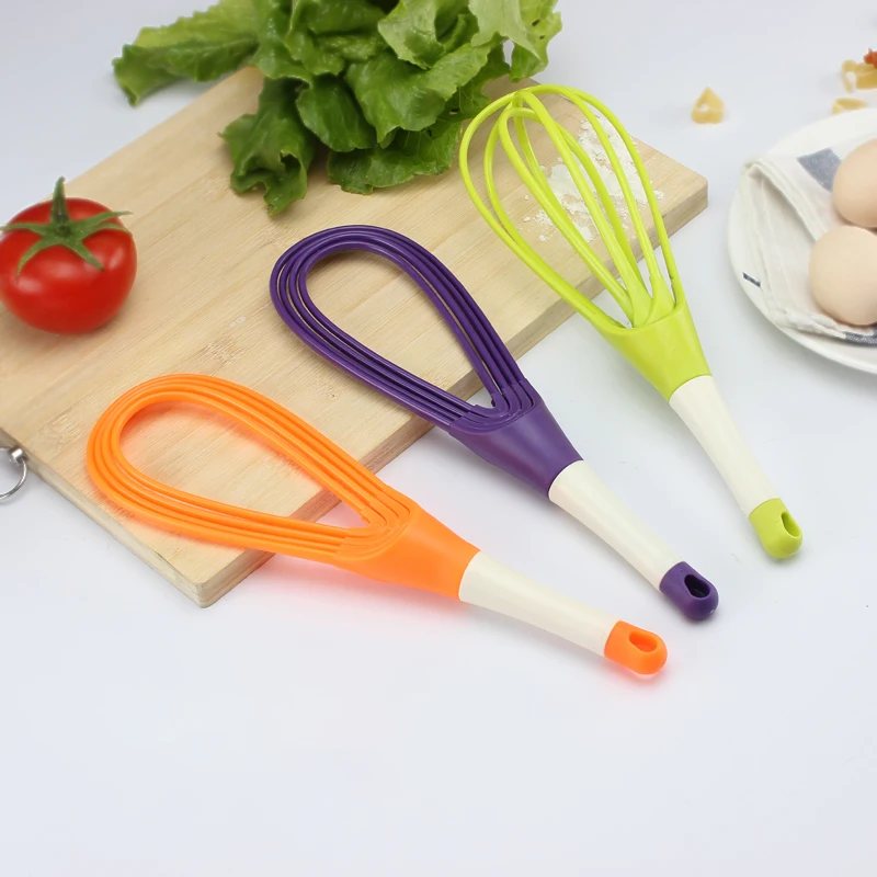 Случайный цвет многофункциональные инструменты для выпечки Вес: 57 г Pp материал кухонный взбиватель яиц для приготовления пищи пластик