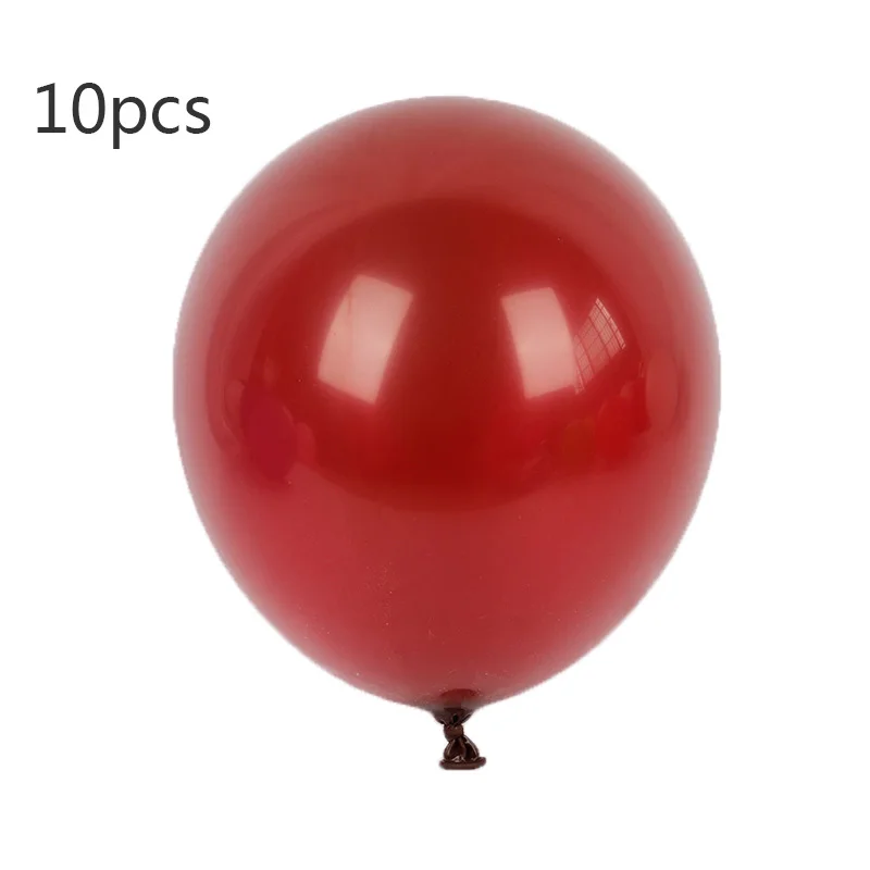 10pcs wine 10 шт. Мультяшные латексные воздушные шары, автомобили, пожарная машина, скорая помощь, globos, детские подарки, украшения для вечеринки на день рождения, для детей, для мальчиков - Цвет: 10pcs wine