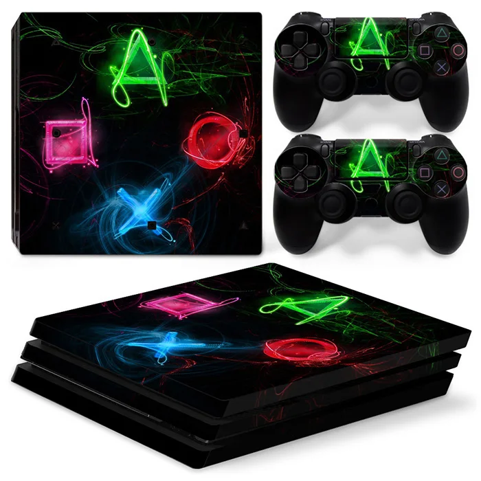 

For PS4 pro Console and Controllers stickers For Ps4 pro skin sticker for ps4 pro sticker-5445