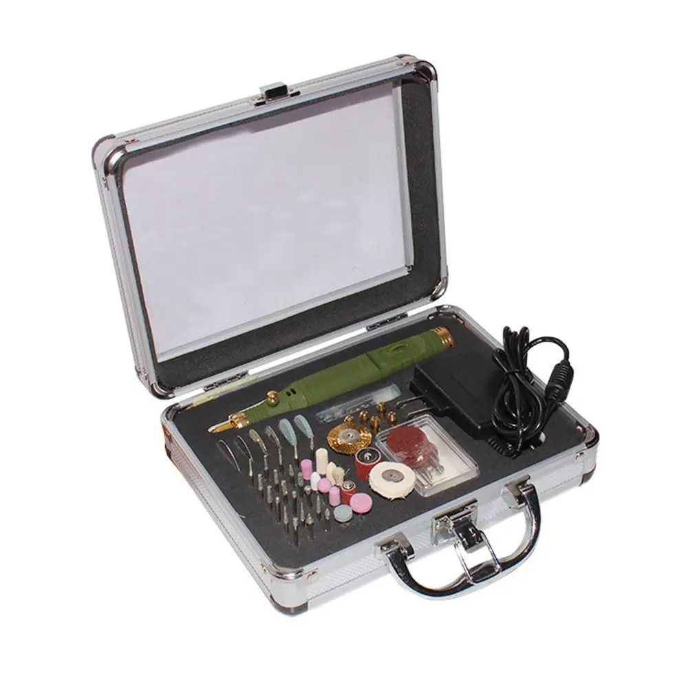 

80PCS/SET Electric Drill Dremel Grinder Engraving Pen Grinder Mini Drill Electric Rotary Tool Grinding Machine