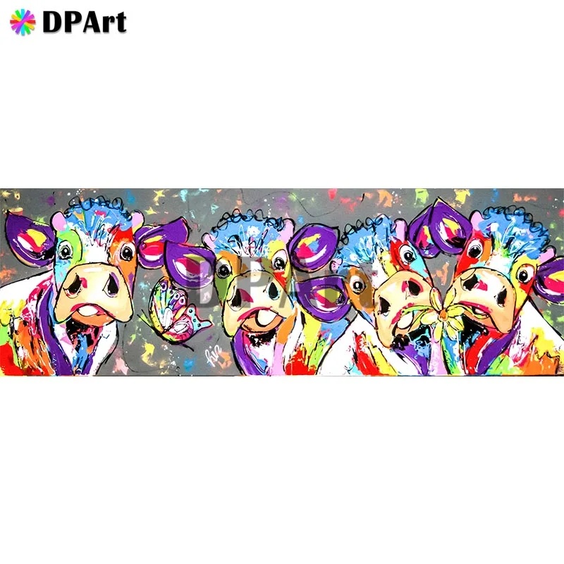 

Diamond Painting 5D Full Square/Round Drill Cow Animals Daimond Rhinestone Embroidery Painting Cross Stitch Mosaic Picture M738