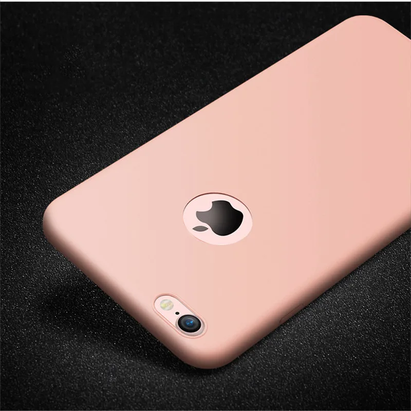 Оригинальный Мягкий силиконовый чехол для iPhone 6 S 7 8 Plus 5 5S X 10 XR XS Max 6Plus 6SPlus 7Plus милый