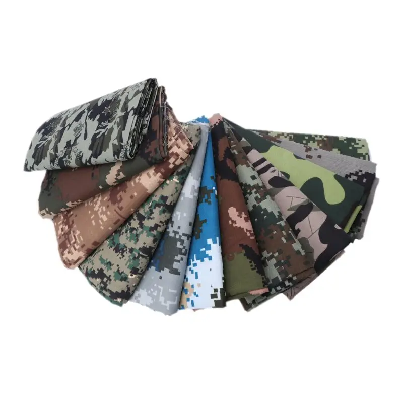 Новая полиэфирная камуфляжная ткань для военной камуфляжной одежды, тренировочный костюм, сумка, сделай сам, скатерть, занавеска 100x150 см