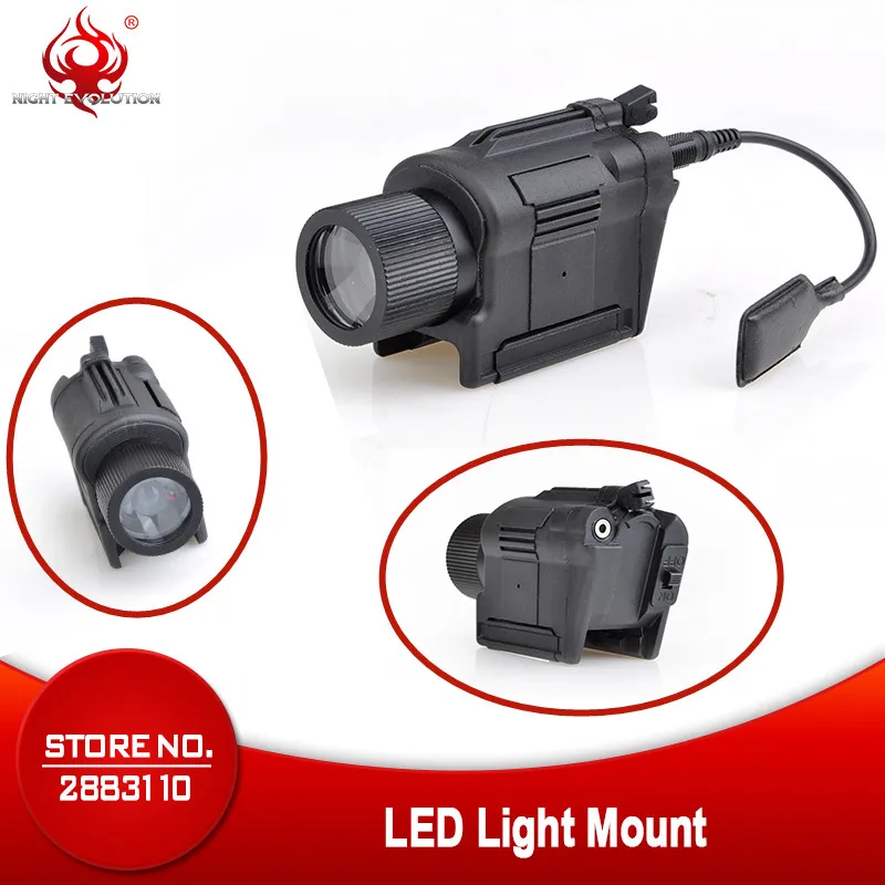 Tática da Tocha Evolução Noite Elemento Airsoft Caça – Shoot Levou Montar Arma Usp Ne01005 Softairô Luz Lanterna Militar