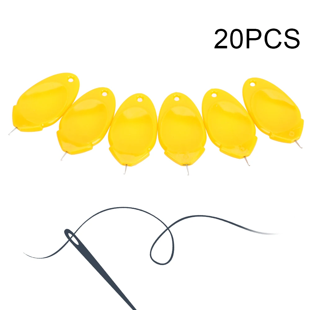 

Stitch Insertion Tool Random Color Needle Threader Sewing Tool Threader Sew Easy For Sewing Machine 20 Pcs/set