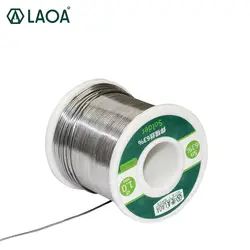 LAOA 63% содержание олова 0,8-2,3 мм канифоль припой проволока для паяльника, 400 г сварочные провода, Сварочная асистентная Оловянная проволока