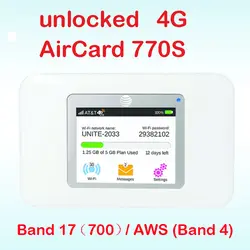 Открыл netger 4 г 150 Мбит Sierra Беспроводной маршрутизатор Aircard 770 S 4 г LTE мобильной точки доступа Wi-Fi dongle 4 г карман Wi-Fi pk ac770s ac771s