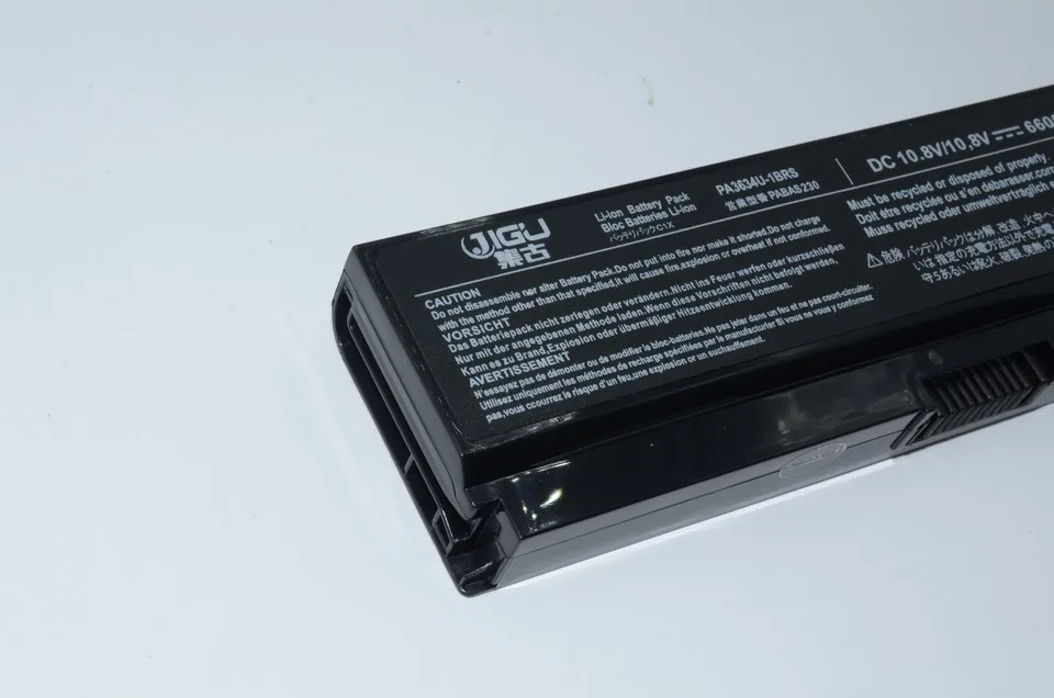 Jigu-bateria para laptop, toshiba satellite pro u400 pro u500 t110 t110d t130 t135