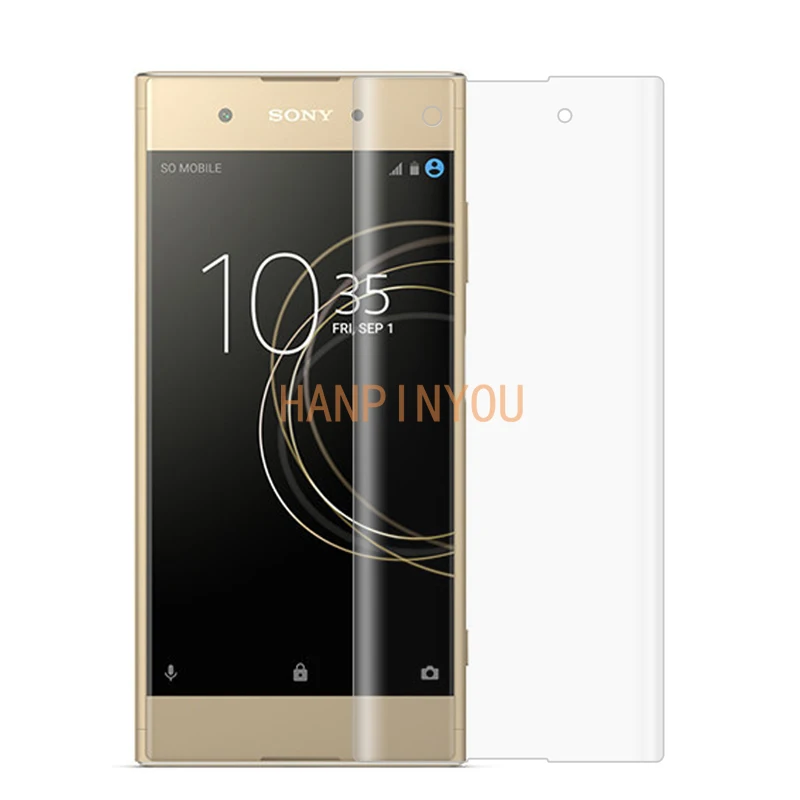 Для sony Xperia XA1 Plus G3421 G3423/Dual G3412 5," 3D полное покрытие изогнутое закаленное стекло 9H Премиум Защитная пленка для экрана - Цвет: Transparent