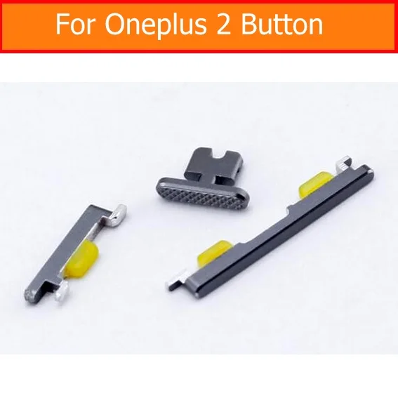 

Genuine Volume up down Button For OnePlus 2 ONEA2001 5.5" Switch On Off keypad for 1+2 Power control Button and Mute Side button