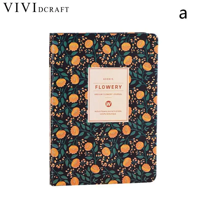 

Vividcraft Elegant Floral Loose Leaf Notebook Refill Spiral Binder Planner Inner Page Inside Paper Dairy Weekly Monthly Planner