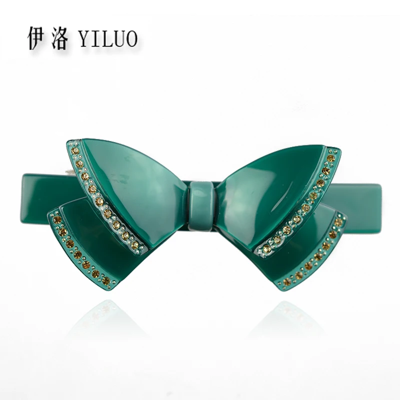 

Women headwear 2017 bow cute hair clips for girls vintage hair barrette rhinestone hair accessories for women