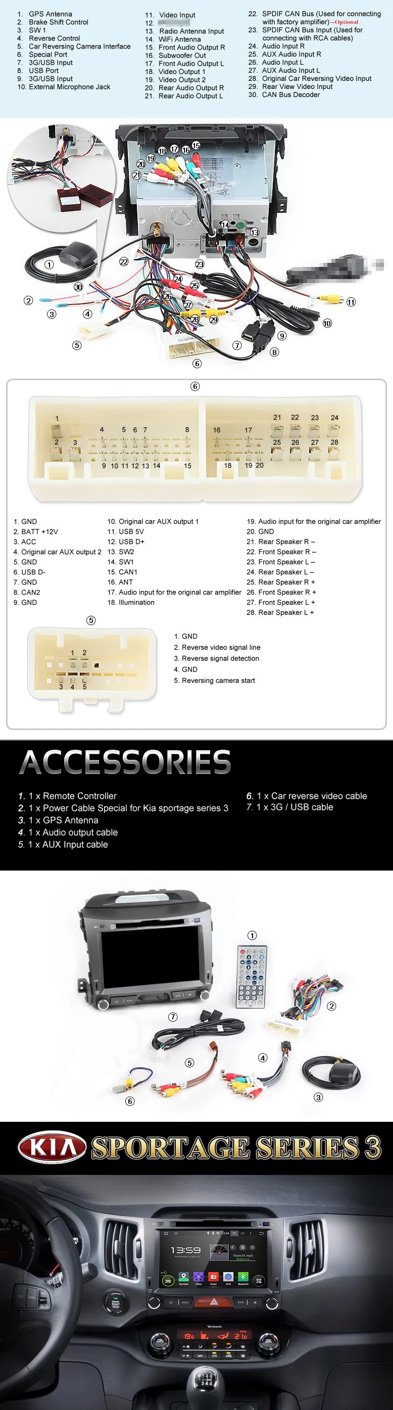 Sale 4GB+32GB 2 din 8" Octa Core Android 8.0 Car DVD Player for Kia Sportage 2010 2011 2012 Car Radio GPS 4G WIFI Bluetooth USB DVR 15 Sale 4GB+32GB 2 din 8" Octa Core Android 8.0 Car DVD Player for Kia Sportage 2010 2011 2012 Car Radio GPS 4G WIFI Bluetooth USB DVR 15