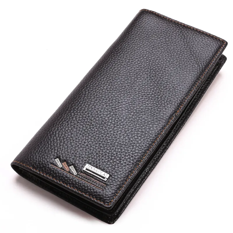 

New Luxury Brand Men Wallets Business Design Soft Male Purse Long Big Capacity Male Wallet Cell Phone Money Card Holder Wallet