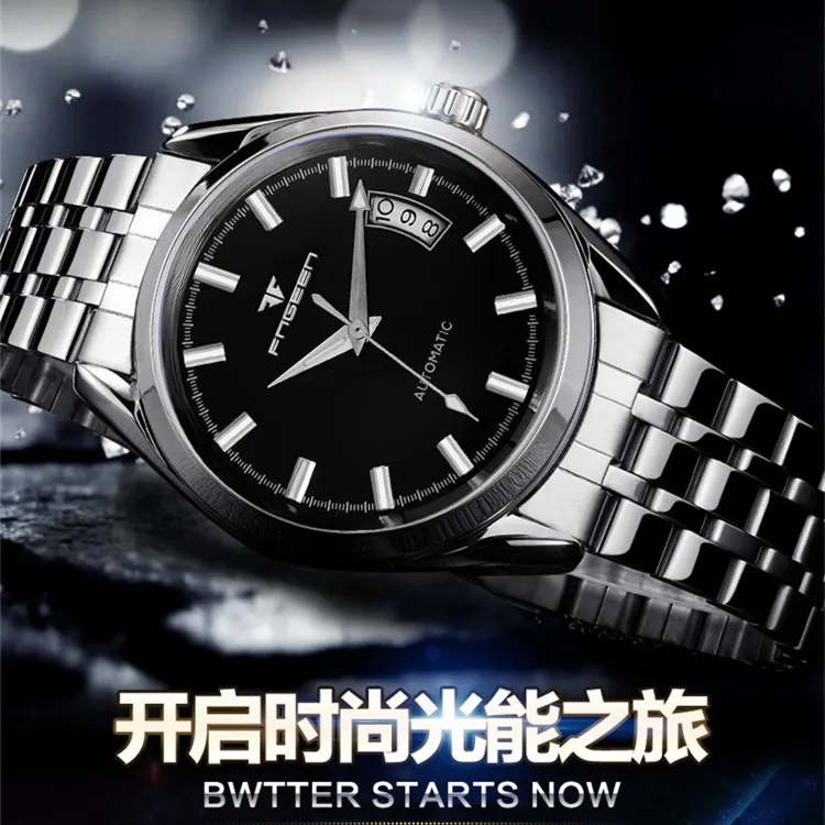 Mechanical Watch Waterproof FNGEEN Hot Style Transparent Case Back Automatic mechanical watches Male Relogios Masculinos Mechanical Watch Waterproof FNGEEN Hot Style Transparent Case Back Automatic mechanical watches Male Relogios Masculinos