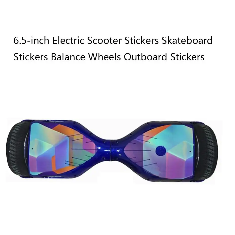 

6.5 inch Electric Scooter Sticker Hoverboard gyroscooter Sticker Two Wheel Self balancing Scooter hover board skateboard sticker