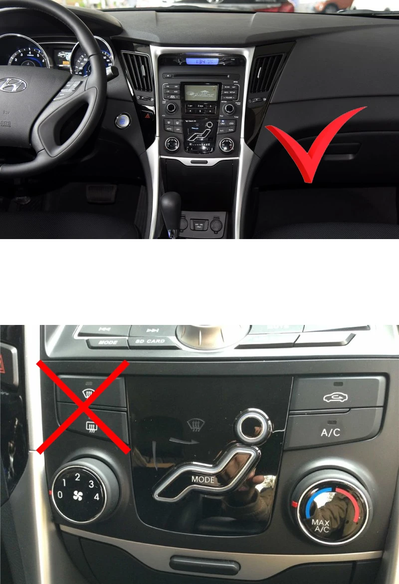 Excellent 9 inch HD Android 9.0 Car DVD Player For Hyundai Sonata 2011 2012 2013 with GPS,SWC,WIFI,Radio,3G,Bluetooth,Touch Screen 4
