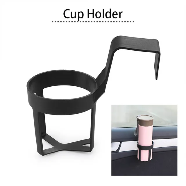NWIEV Car Bottle Drink Holder Water Cup Holder For Renault Megane 2 Captur VW Golf 4 5 7 6 MK4