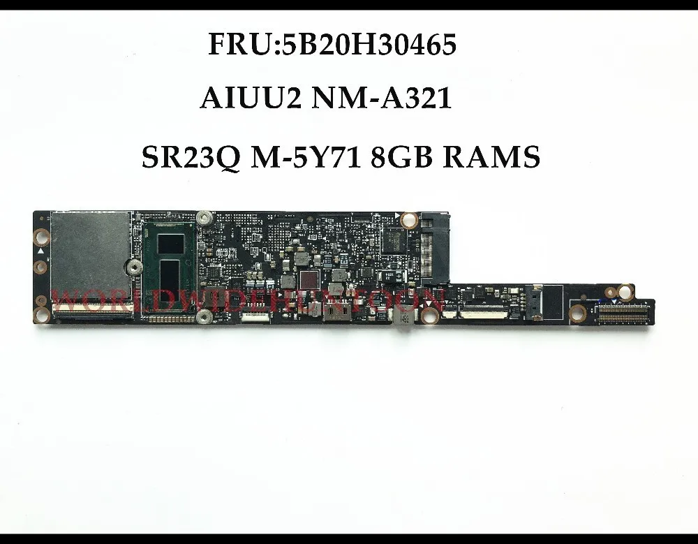 Высокое Качество для Lenovo Yoga 3 Pro 1370 материнская плата ноутбуков FRU: 5B20H30465 AIUU2 NM A321