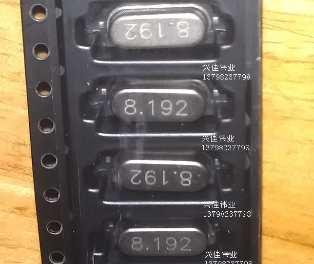 500 ШТ. 2 фута пассивный SMD кристалл HC-49SMD 8.192 М 8.1920 мГц накладные 49SMD Новая Гарантия