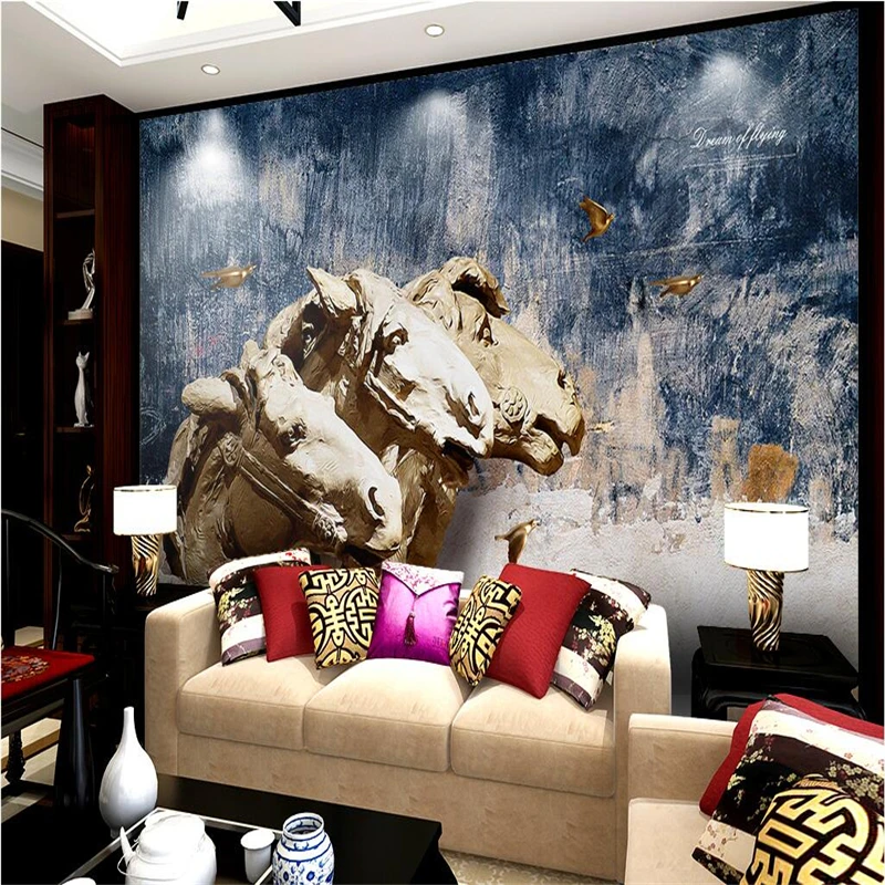 

Photo Wallpaper Custom Embossed Murals 3d Stereoscopic Wallpaper Embossed Non-Woven Extra Thick TV Background Study Kitchen Wall