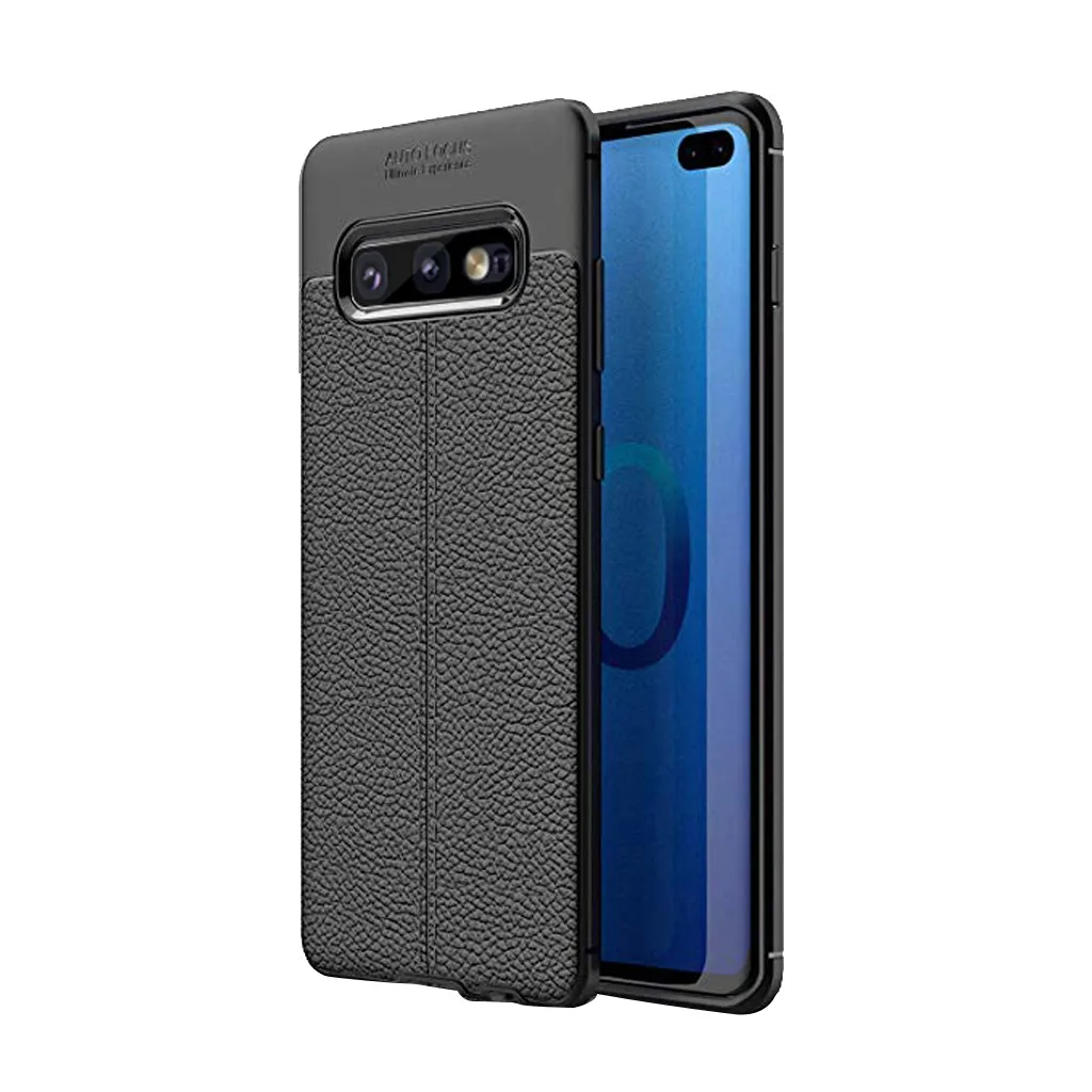Чехол для телефона Samsung Galaxy S10e 5 8 дюйма Мягкий Гибридный ТПУ кожаный чехол # y4 |