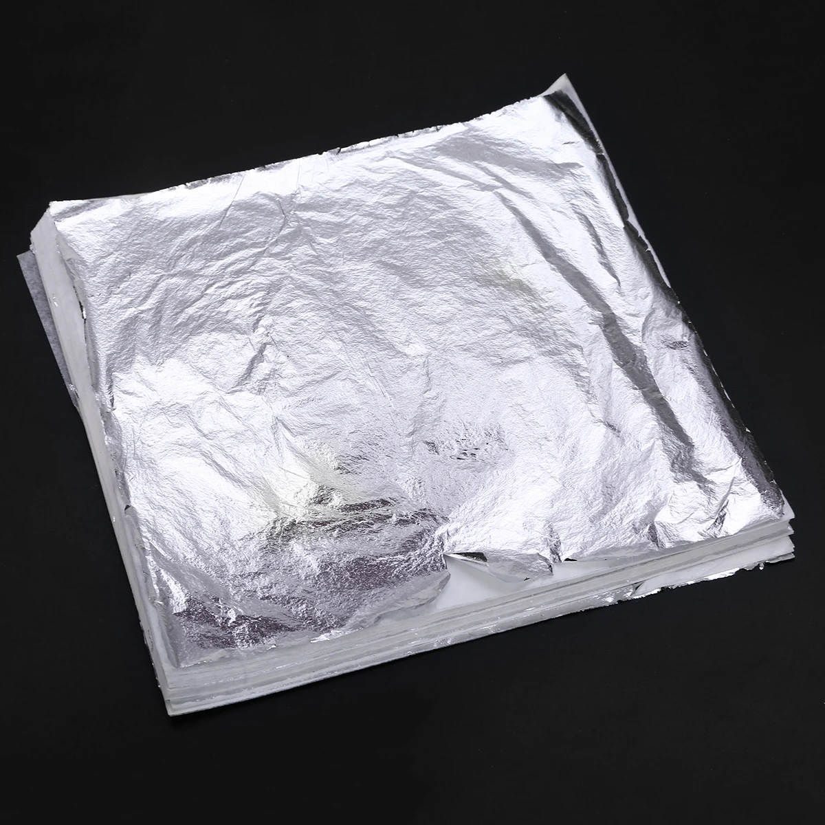 300 sheets Gold+Silver+Copper Foil 14*14cm Leaf Gilding Art Craft Imitation for Decorating Ceiling Wall Notebook