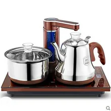 Полностью автоматический верхний чайник электрический 304 из нержавеющей стали чайный набор для подогрева набор
