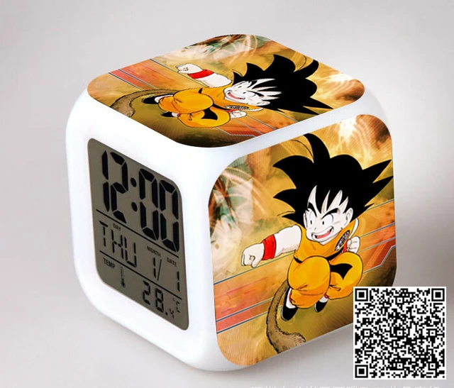 Dragon Ball Z Collection Alarm LED Clock