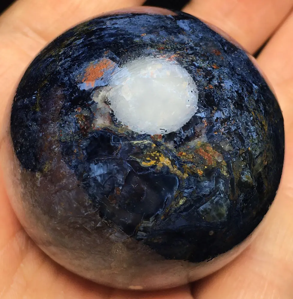 

163g WOW ! NATURAL RARE PIETERSITE Crystal SPHERE BALL HEALING healing crystals