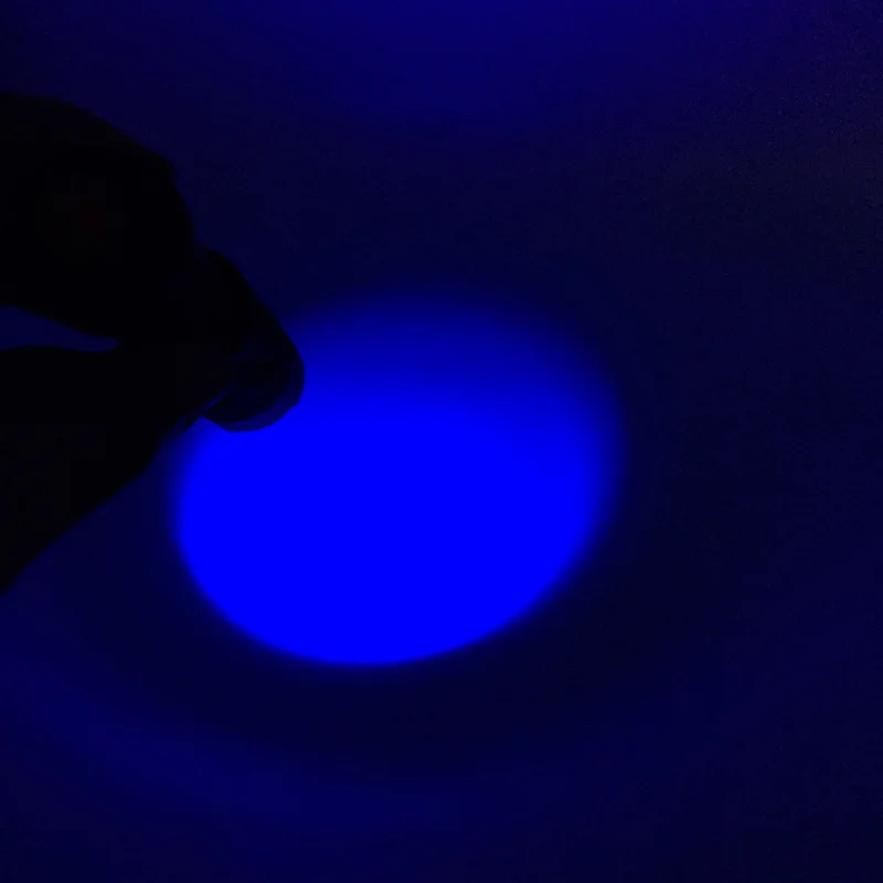 Светодиодный УФ Мини Профессиональный ультрафиолетовыми лампами Портативный литий-фонарики из сплава наличные медицинский продукт детектор 3 режима фонарь светильник