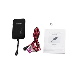 Мини-портативный автомобиль GPS Tracker 850/900/1800/1900 МГц 4-полосный GT02A устройства слежения в режиме реального времени охранной сигнализации