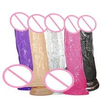 Big Dildo With Suction Cup Penis Head Long Penis Adult Sex Toys For Woman Lesbian Female Masturbation Realistic Anal Dildo#j30