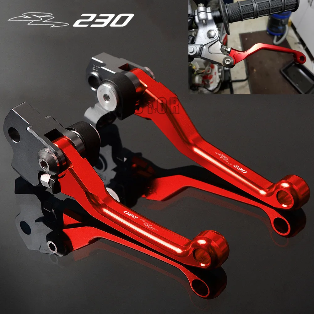 Для Honda SL230 SL 230 1997-2004 1998 1999 2000 2001 2002 2003 CNC Мотоцикл Dirt Pit Bike Motocross Pivot тормоза