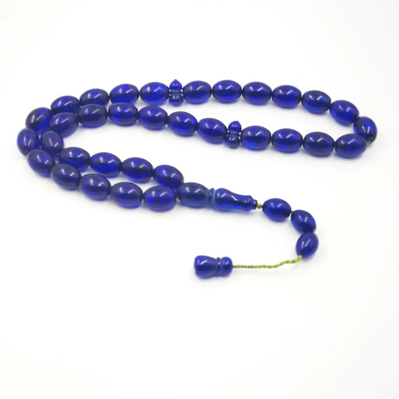 Большой размер Tasbih 33 бусины Четки мусульманский мужской браслет на заказ