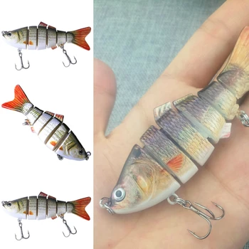 

10cm 17g Archery High Simulation 6 segments bait Bow Fishing Product Accessories